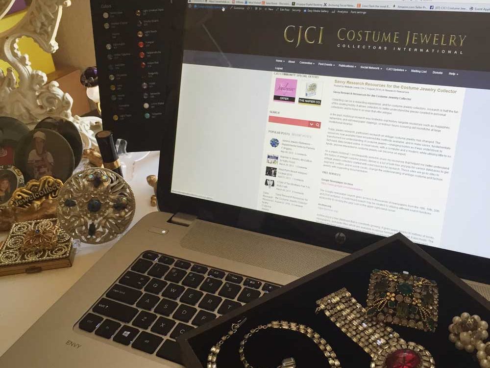 Vintage Costume Jewelry Research